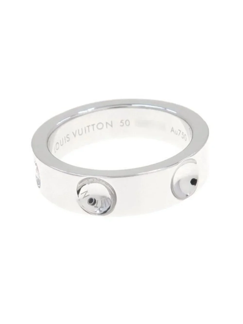 Louis Vuitton Petite Bague Empreinte Ring Diamond 50 a